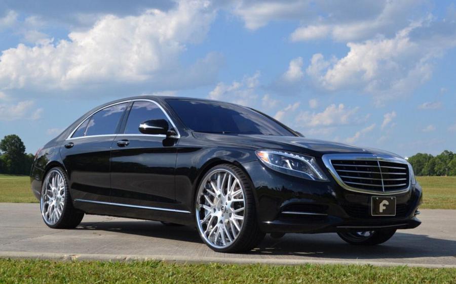 Mercedes-Benz S550 4Matic on Forgiato Wheels (Fratello) '2018